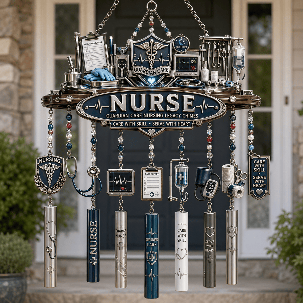 Premium NURSE Wind Chime HQH