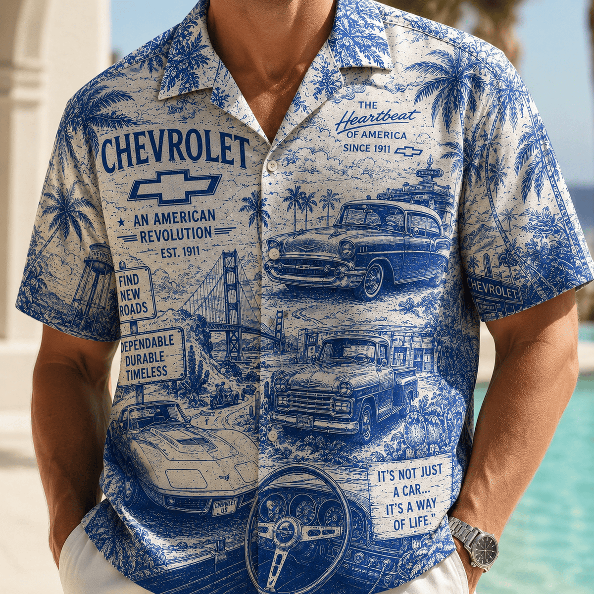 PREMIUM CRCE HAWAIIAN SHIRT LNTH