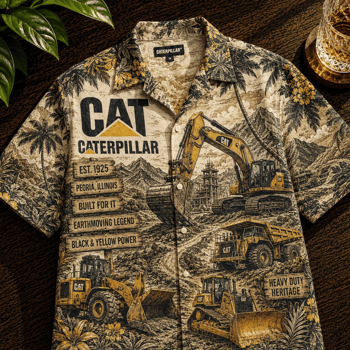 PREMIUM CTPL HAWAIIAN SHIRT LNTH