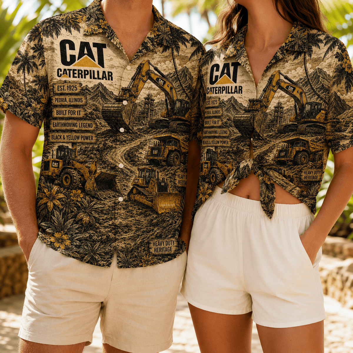 PREMIUM CTPL HAWAIIAN SHIRT LNTH