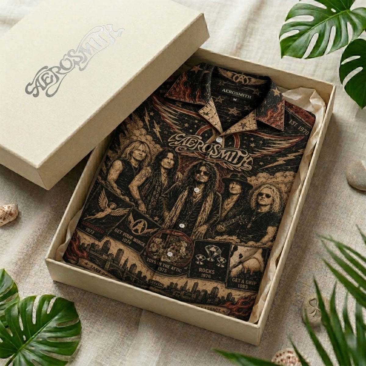 PREMIUM AER HAWAIIAN SHIRT HQH