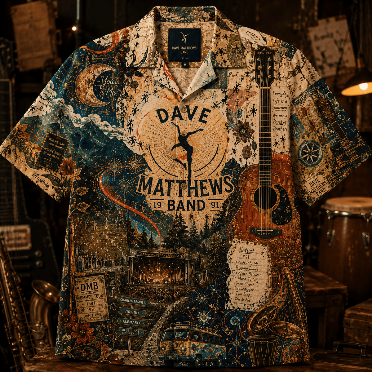 PREMIUM DMB HAWAIIAN SHIRT NTNA