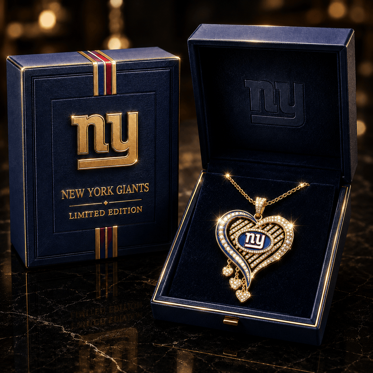 NYG Solid Gold Chain with Diamond Pendant TMH
