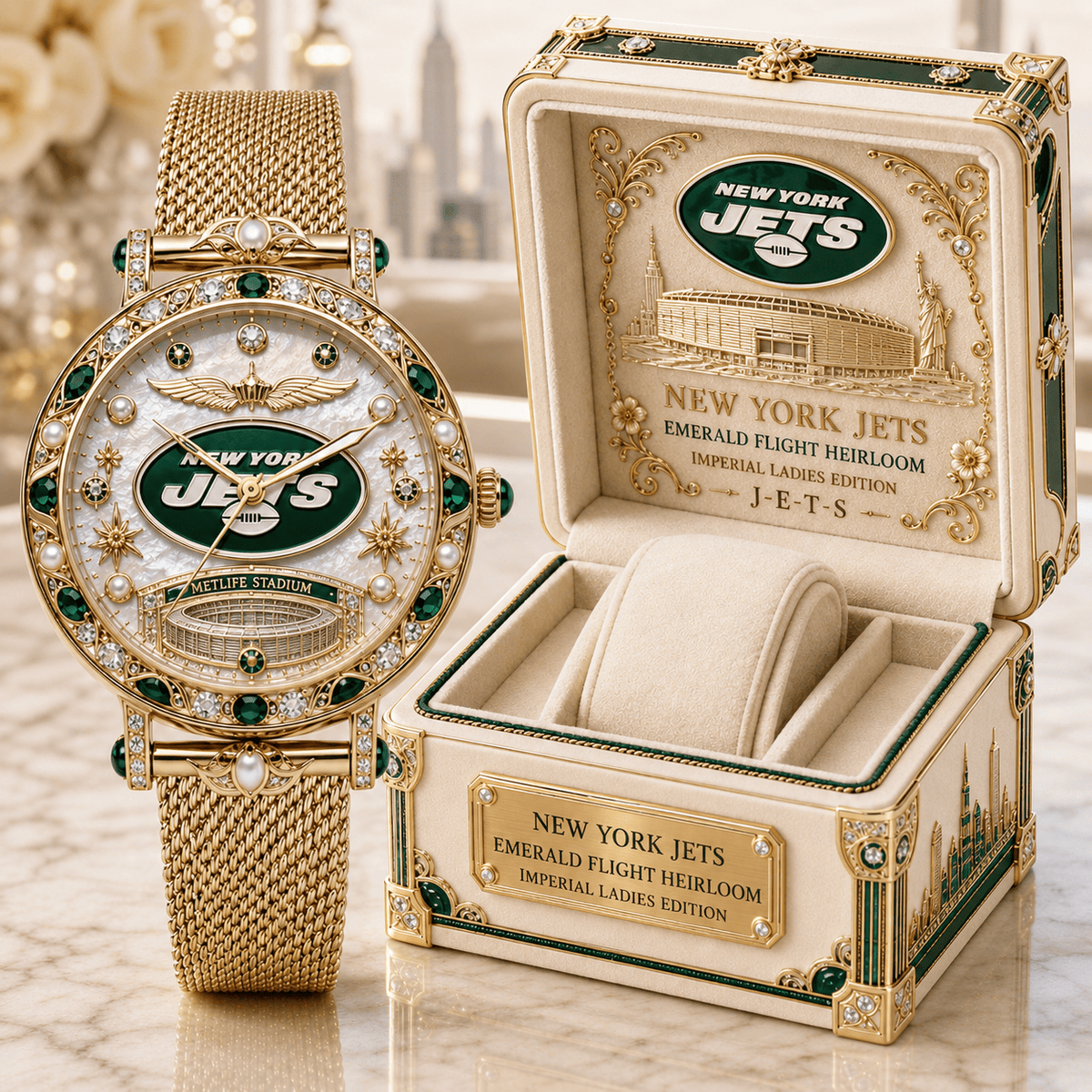NYJ Premium Stainless Steel Watch DBD