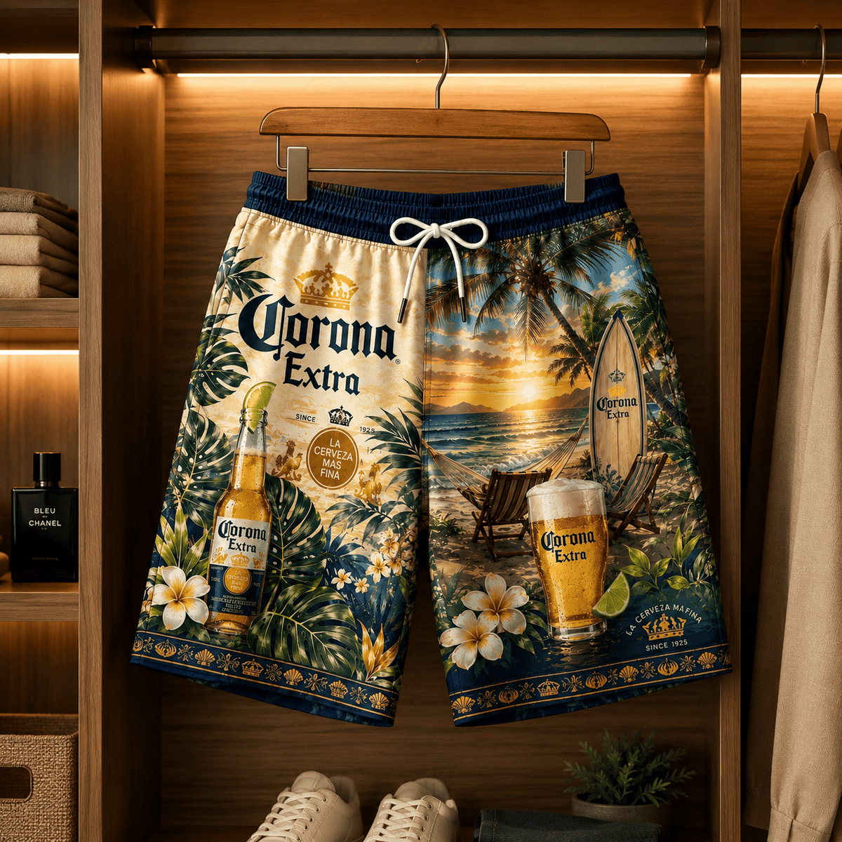 Premium CRNB Hawaiian Shorts TNSM