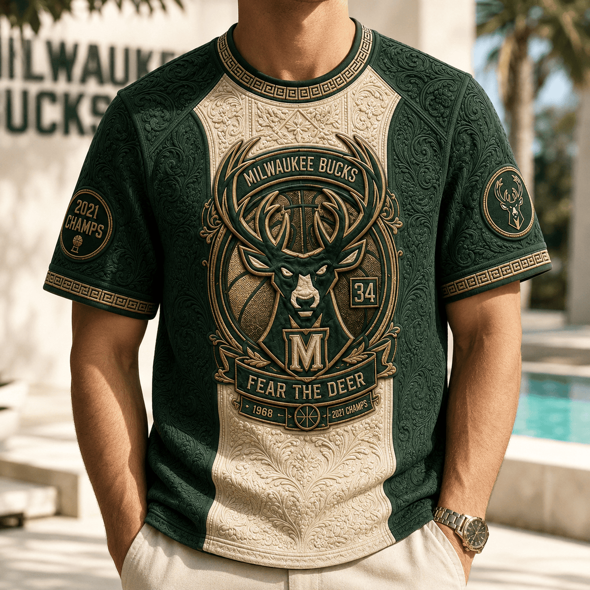 PREMIUM MLKB 3D EMBOSS SHIRT NPL