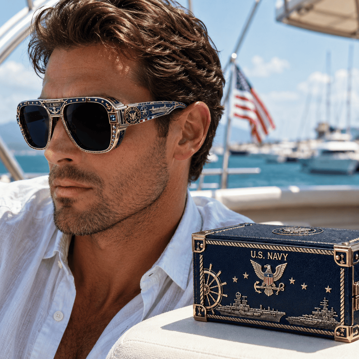 PREMIUM USNV UNISEX SUNGLASSES DBD