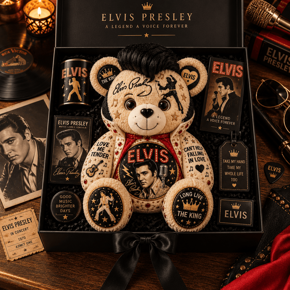 ELV Bear Custom Shaped Pillow