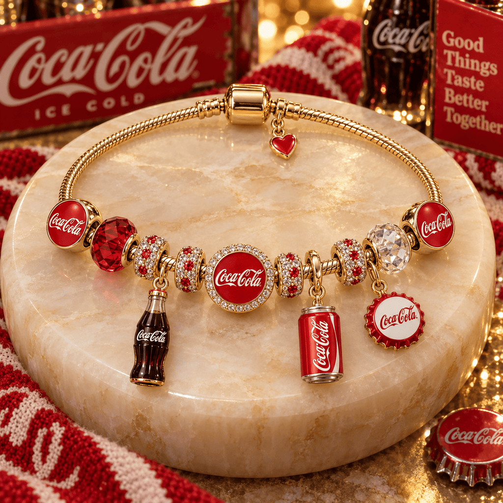 CCCL Gold Charm Bracelet Set PNPA